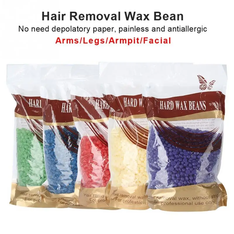 5 типов 1000 г/пакет для депиляции жесткий Воск воском Bean Arm Body бикини удаления волос