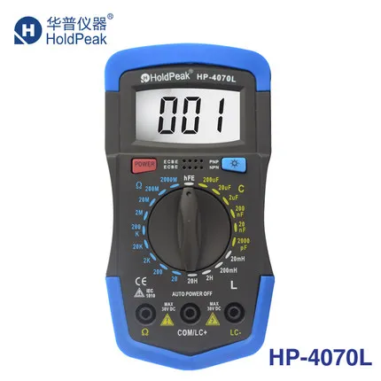 

HP-4070L цифровой измеритель емкости индуктивности LCR метр