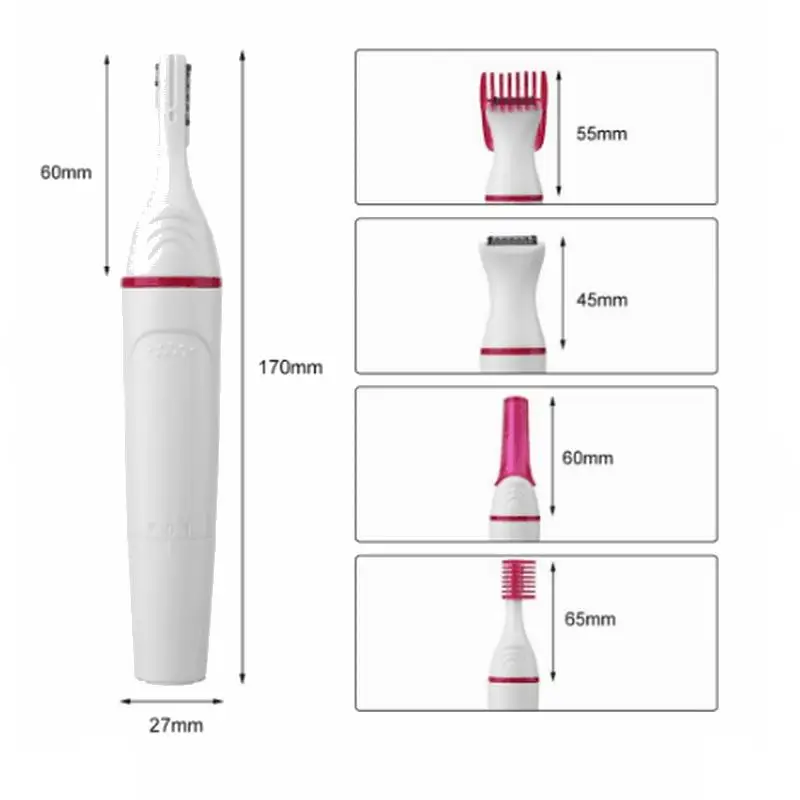 Developfly высококачественный триммер для волос в носу носовая шерсть стрижки