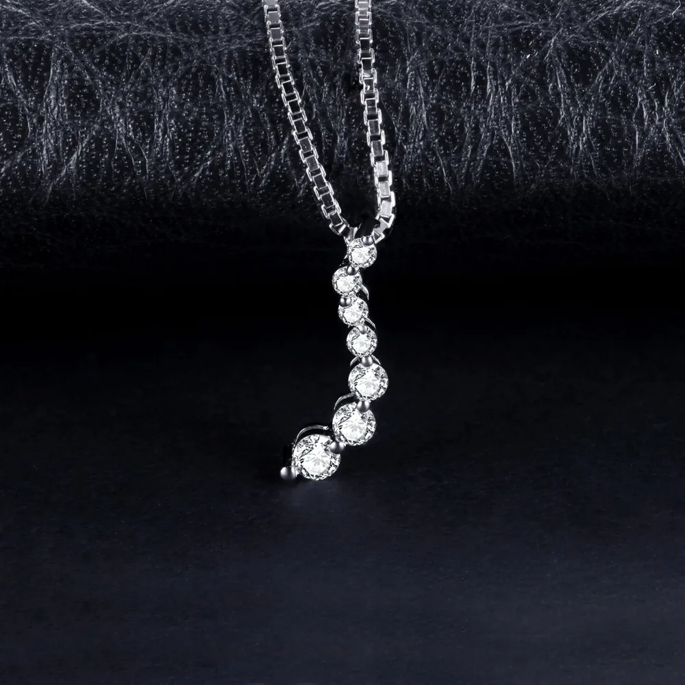 JewelryPalace Винтаж 3ct Подушка-Cut Цирконий женский кулон моды 925 пробы серебряные