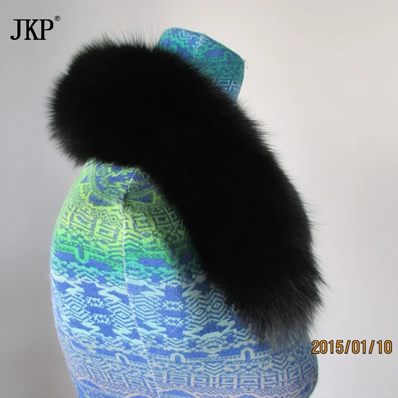 Воротник из 100% натурального Лисьего меха квадратный воротник модные шарфы