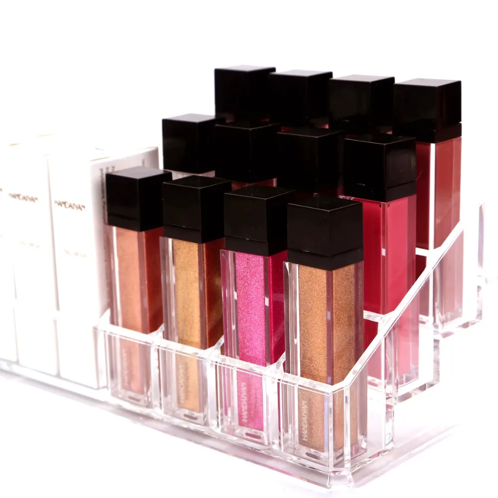 

Hot Brand Lip Gloss Waterproof Long Lasting Liquid Velvet Matte Lipstick Nude Glitter Lips Shimmer Natural Moisturize Nutritious