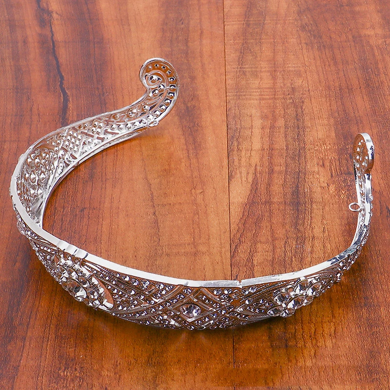 Роскошная хрустальная диадема HIMSTORY для женщин в стиле барокко свадебные