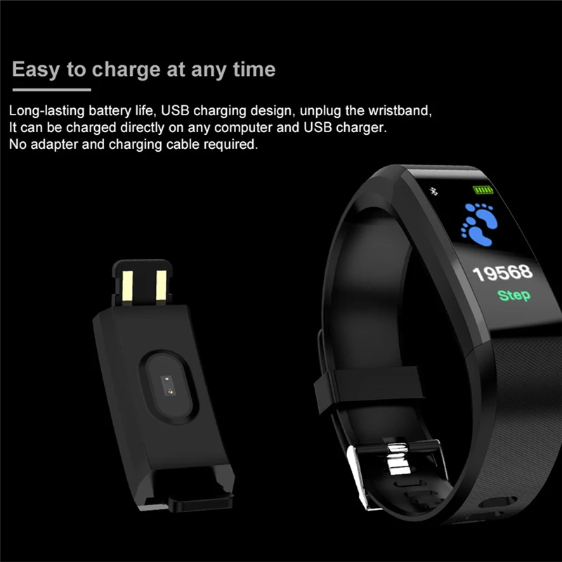 Новинка 2019 умные спортивные часы Bluetooth мониторинг сердечного ритма