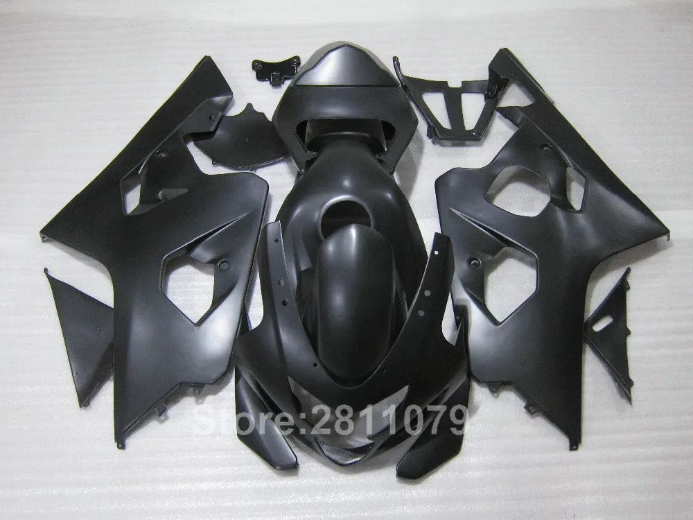 Набор обтекателей мотоцикла для Suzuki SRAD GSXR600 04 05 GSXR 600 750 2004 2005 матовый черный