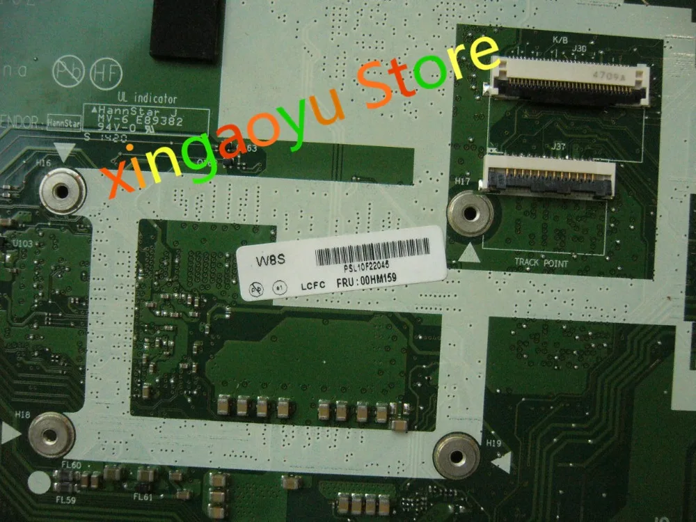 Материнская плата для ноутбука 04X5016 04X5017 Lenovo ThinkPad T440 материнская FRU 04X5010 04X5011 W/ i5 4300U