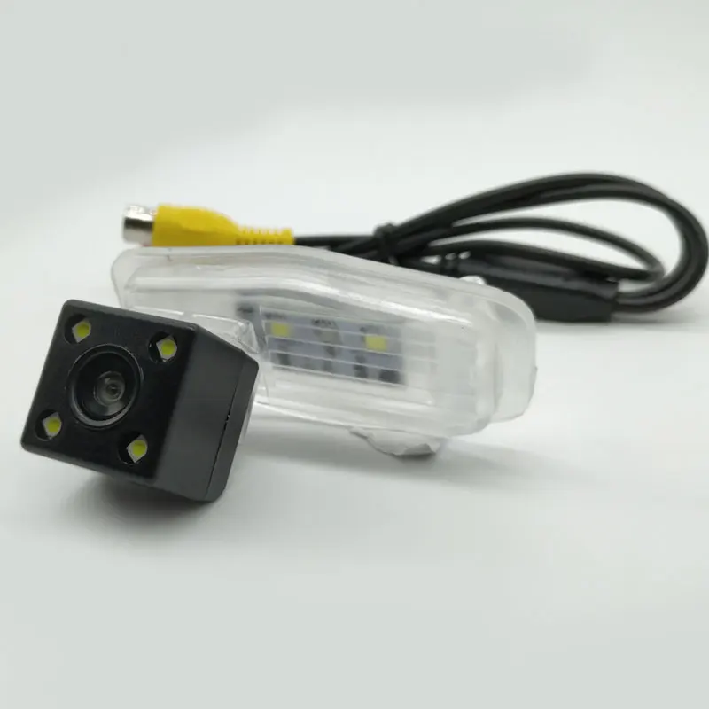 SIPAIDE 4 LED Night back up camera RearView Camera Wide Angle Universal for Honda 16 Ling sent wide-angle rear night vision came |