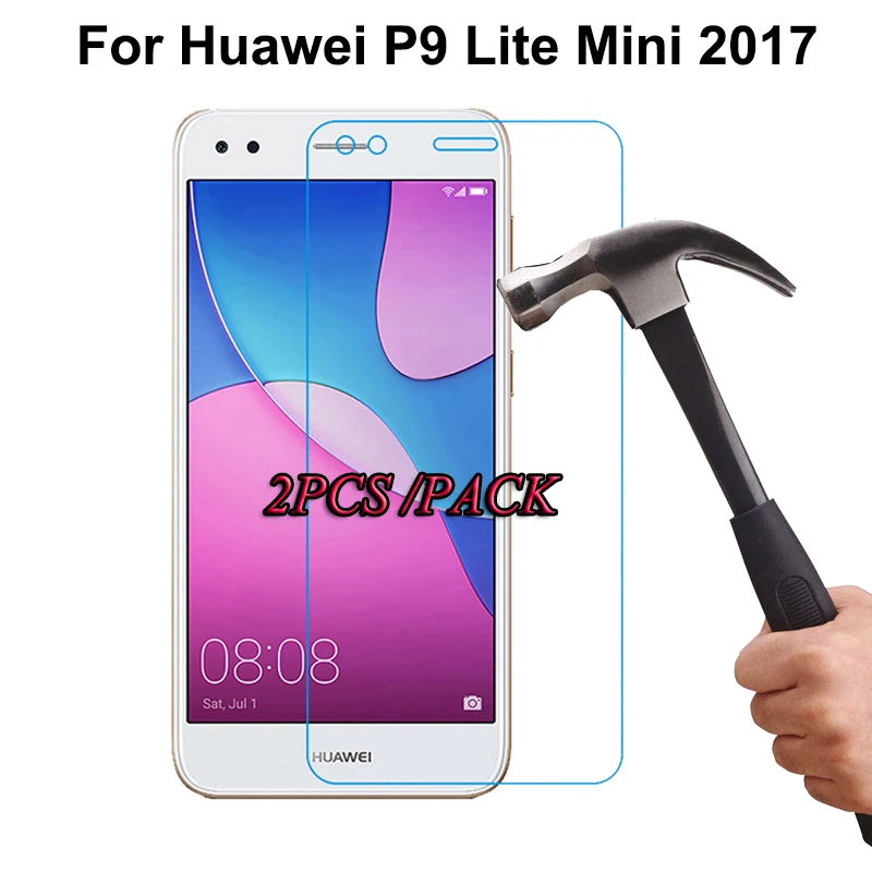 

Закаленное стекло для Huawei P9 Lite Mini, 2 шт., защитная пленка для экрана Huawei P9 Lite Mini 2017