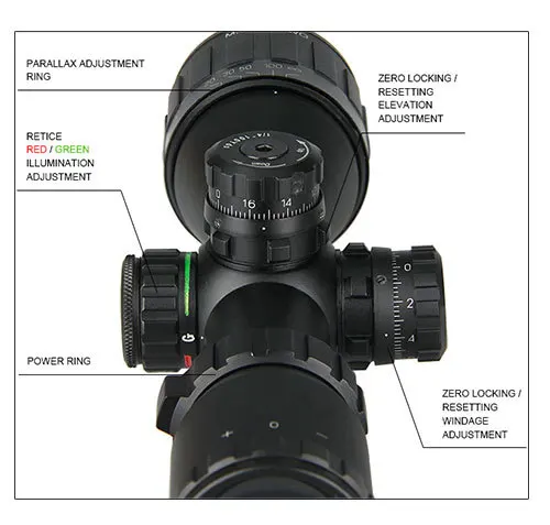Новый Gen Mil Dot с подсветкой 3 9X32 компактный прицел оптика охотничий пистолет