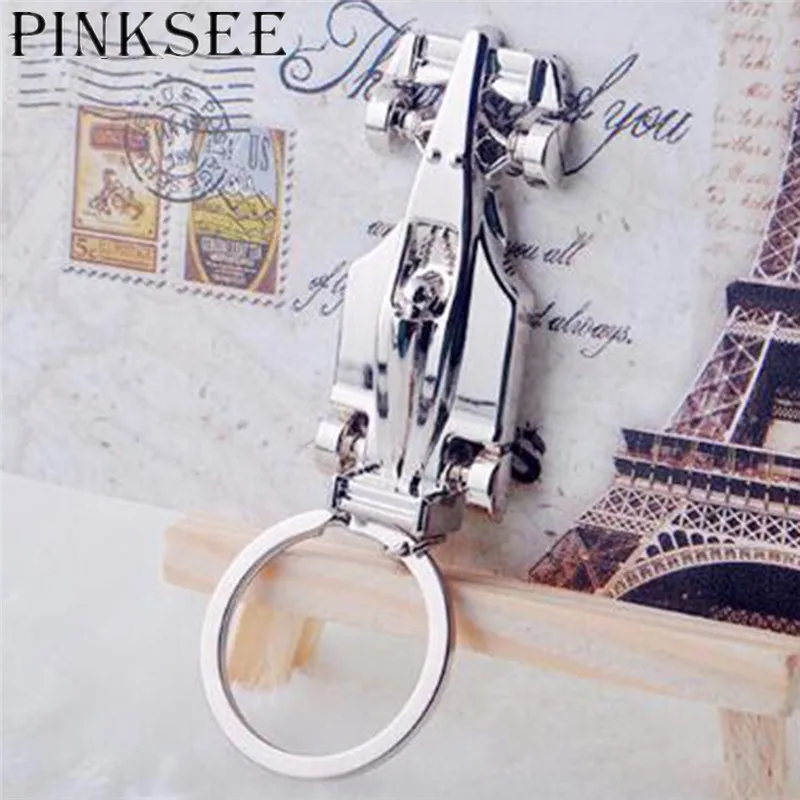 PINKSEE новый креативный брелок для ключей в виде милого автомобиля подвеска из