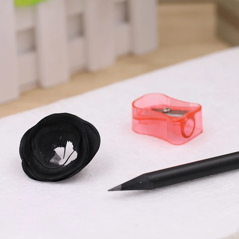 

Pure black simple pencil HB wooden pencil Sketch drawing pencil learning office writing pen