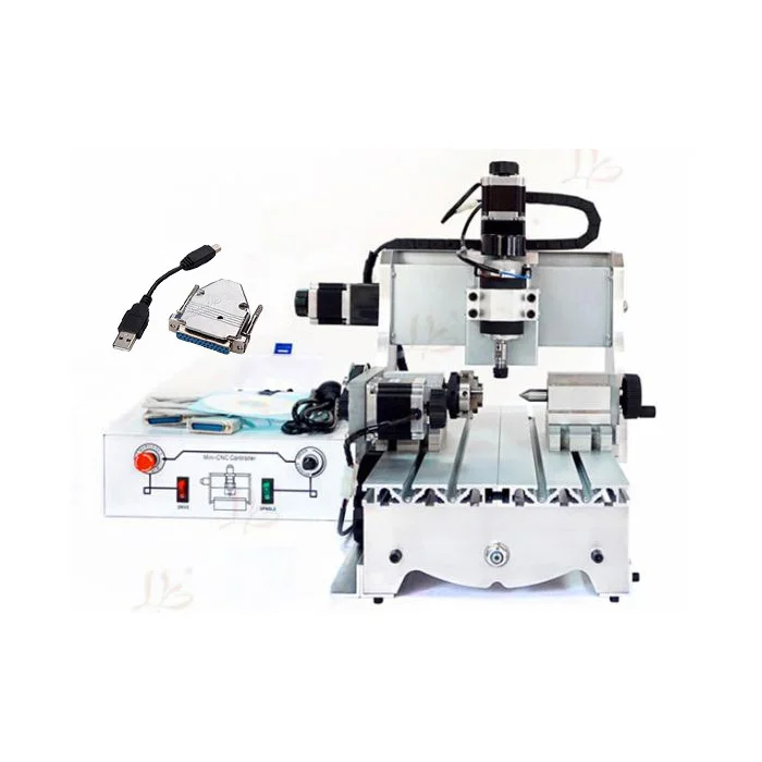 4 осевой токарный станок с ЧПУ фрезерный шариковым винтом 3020 USB адаптером|router cnc|cnc