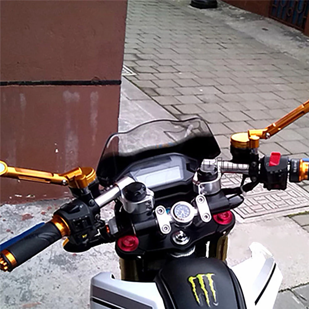 CNC руль мотоцикла клип на вилку рукоятки зажим для Yamaha YZF R3- YZF R25 2013- YZF-R3 ABS MT 03