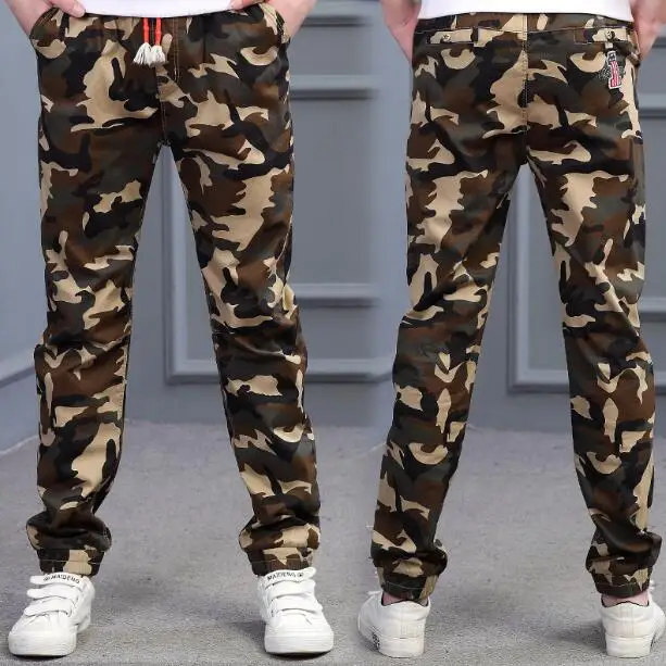 Новое поступление весенне осенние тонкие брюки для мальчиков хлопковые