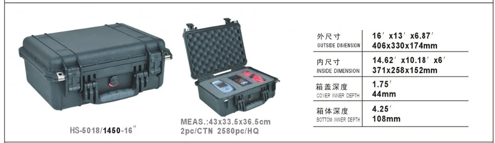 Высококачественный водонепроницаемый чехол для инструмента ящик инструментов