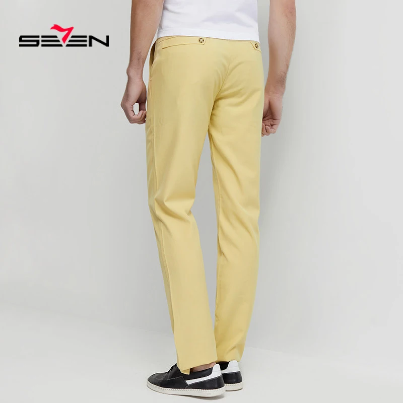 Брюки Seven7 однотонные деловые модные классические повседневные шаровары 112S80250