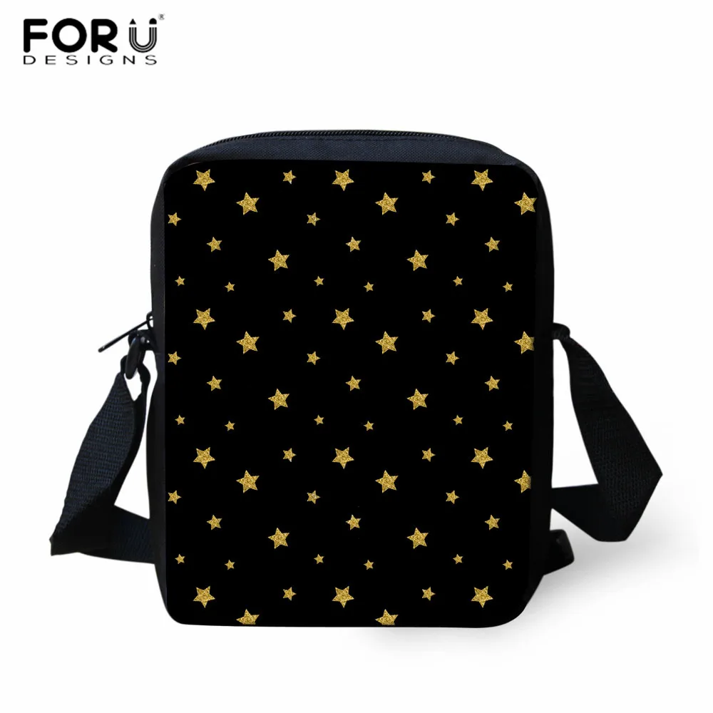 L5246E FORUDESIGNS/Классическая школьная сумка с принтом звезды/Луны для девочек, школьные сумки для учеников начальной школы, Детская сумка для книг, женский рюкзак для путешествий - Цвет: L5246E