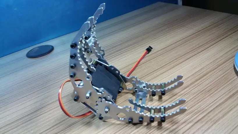 Металлический робот зажим на руку коготь Роботизированная лапа механический