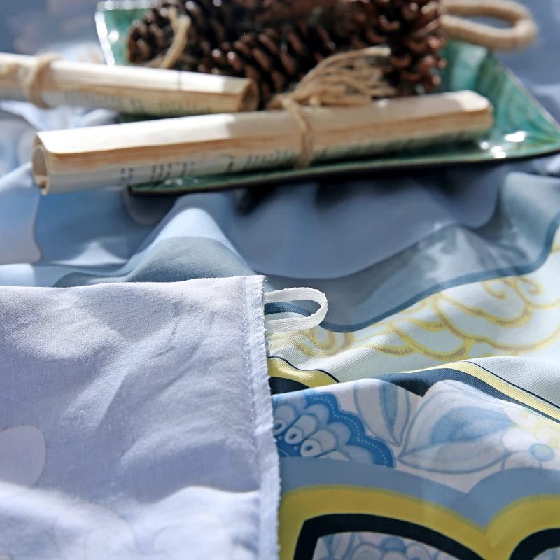 Элегантный традиционный китайский цветочный Комплект постельного белья