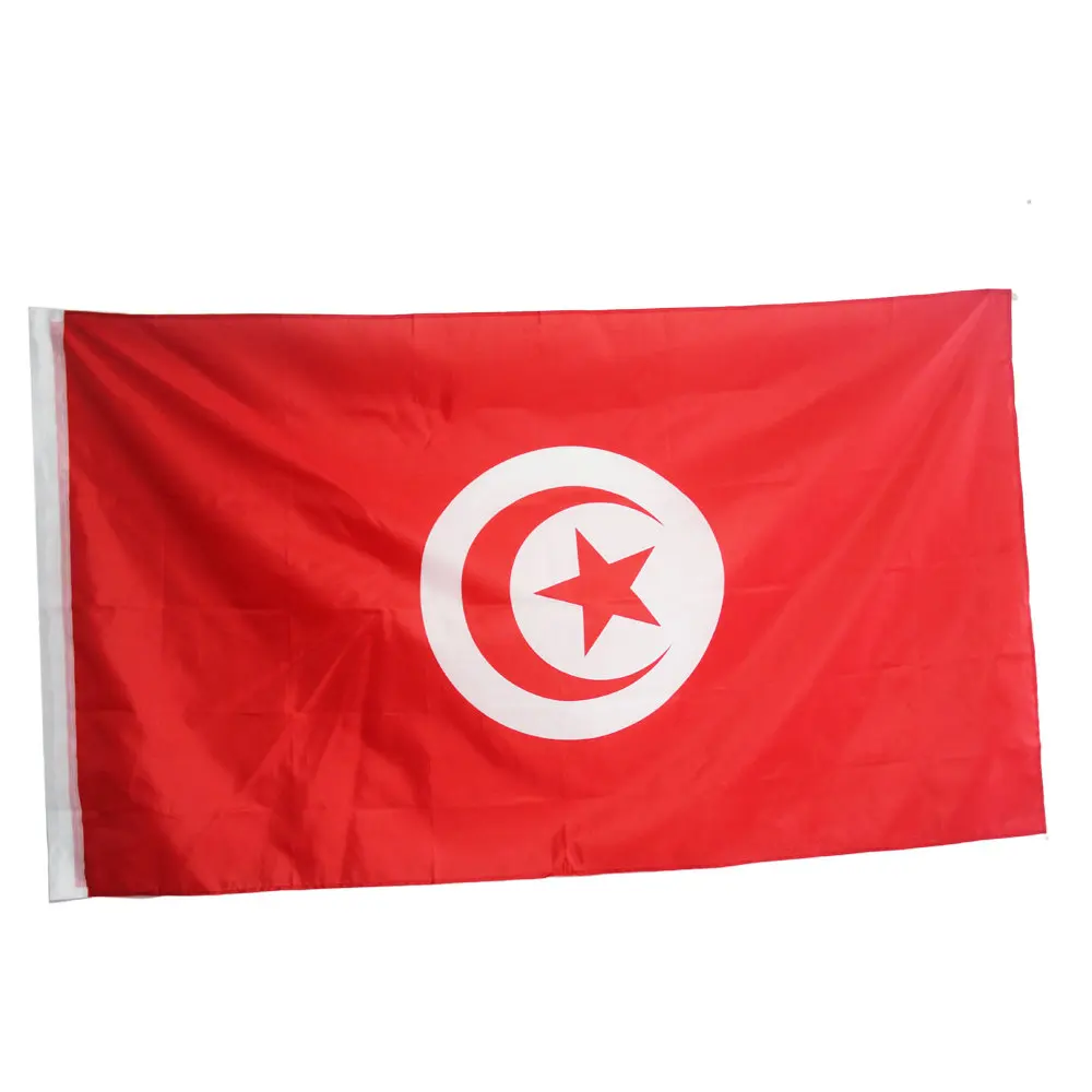 90х150 см Tunisian флаг полиэстер баннер внешний украшение интерьера|banner outdoor|tunisian flagflags