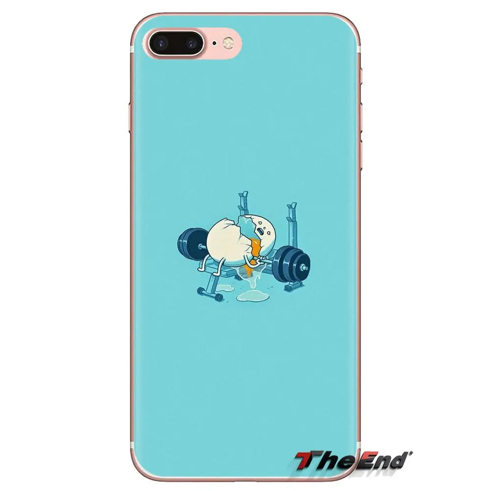 Для Huawei Nova 2 3 2i 3i Y6 Y7 Y9 Prime Pro GR3 GR5 2017 2018 2019 Y5II Y6II kawaii желтое яйцо прозрачные мягкие