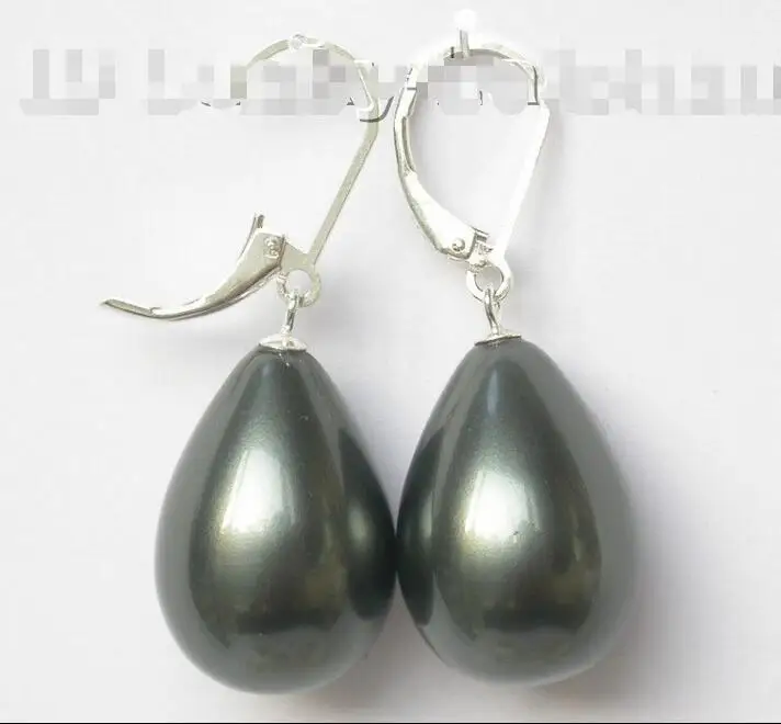 12X14 мм жемчужные серьги с серебряным крючком AAA|shell pearl earrings|earrings aaapearl shell earrings |