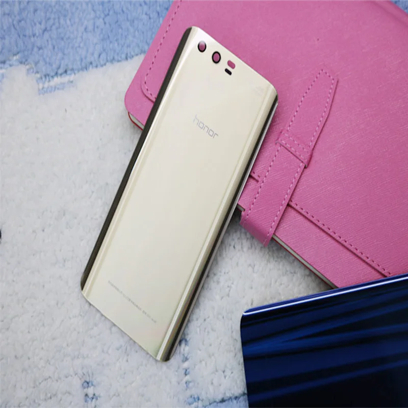 Оригинал для Huawei Honor 9 STF-L09 STF-AL10 3D отражающее стекло задняя дверь реплицемент