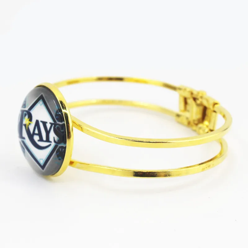6 шт./лот Тампа-Бэй бейсбольная Спортивная команда Подвески сплав браслет для