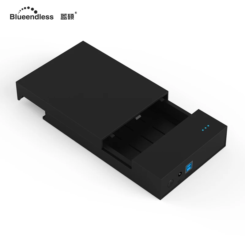 Blueendless 2020 3 5 'HDD USB жесткий диск корпус пластиковый 12V 2A Caddy коробка для Computador