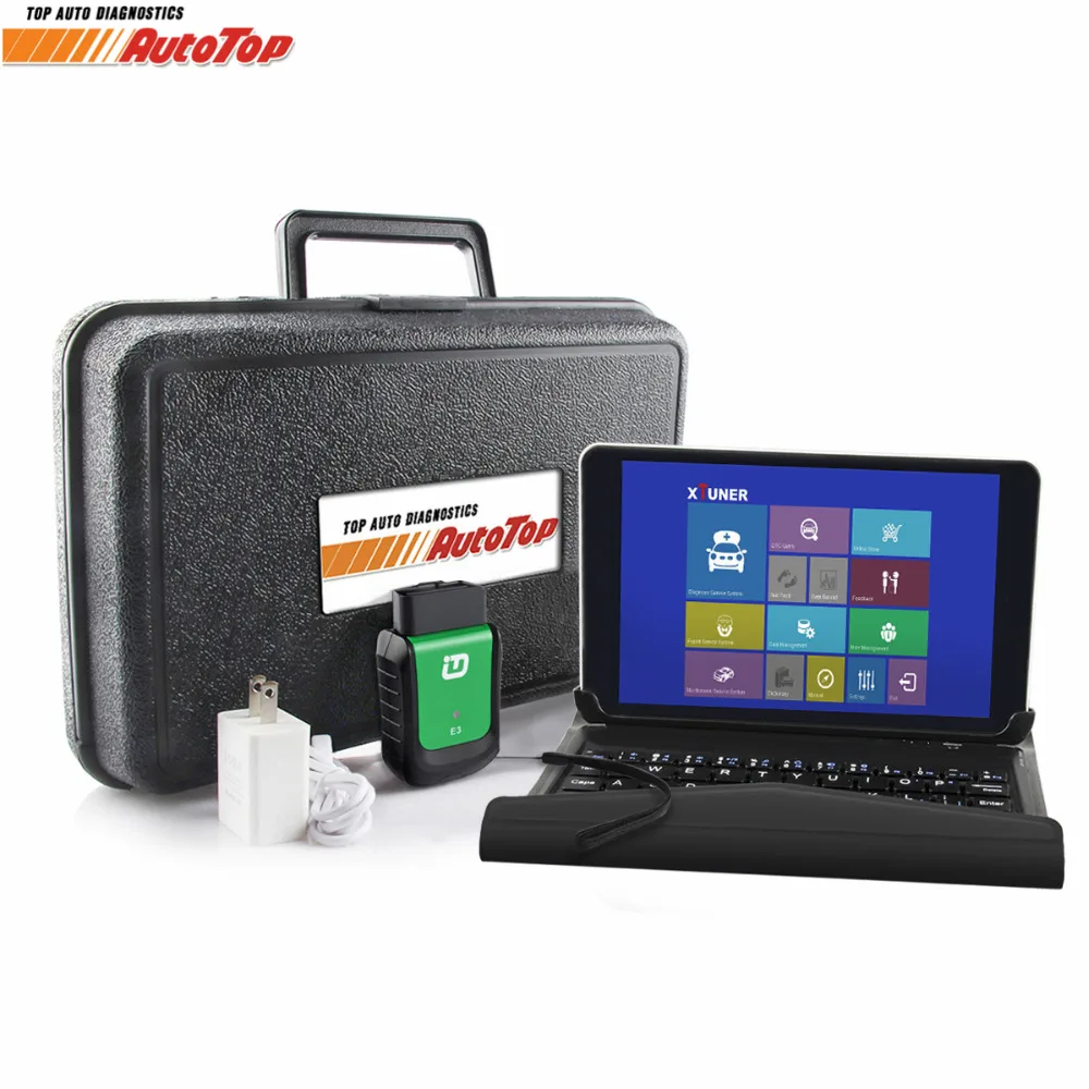 XTUNER E3 Easydiag V10.9 wifi полная система Автомобильный сканер ABS SRS подушка безопасности диагностический инструмент Win10 планшет OBD2 EOBD код считыватель сканер