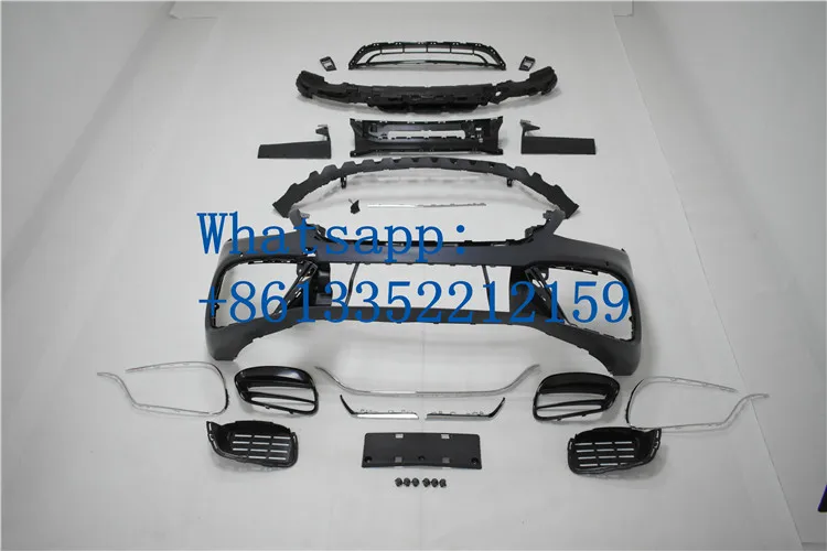 Стиль S класс обвес w222 S65 обвес для S320 S350 S400 S500 S63 S65 с фарами и задними фонарями
