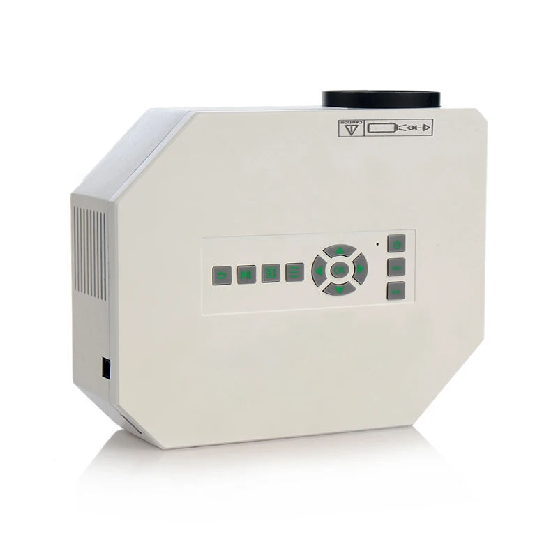 Мини 1080 P LED ЖК-дисплей Портативный проектор uc30 дома Кино Театр Бимер Поддержка Power