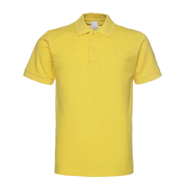 2019 Мужская Футболка Поло Высокое Качество Дышащий Рубашки Модные Однотонные