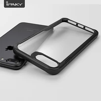 for iphone se 2022 2020 case ipaky for iphone 7 8 silicone acrylic hybrid shockproof transparent for iphone 7 8 plus case