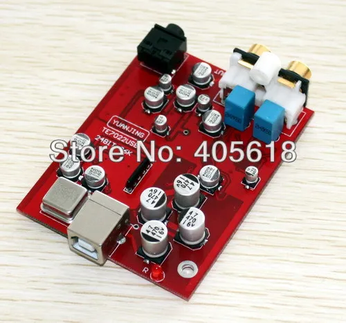 TE7022 + CS4398 OPA2132 24bit 96K USB DAC плата с выходом усилителя для наушников | Обустройство