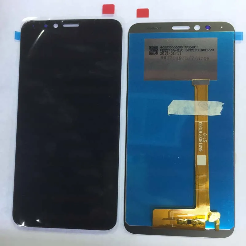 Черный 5,7 дюймов для lenovo K5 Play L38011 ЖК-дисплей+ кодирующий преобразователь сенсорного экрана в сборе запасные части