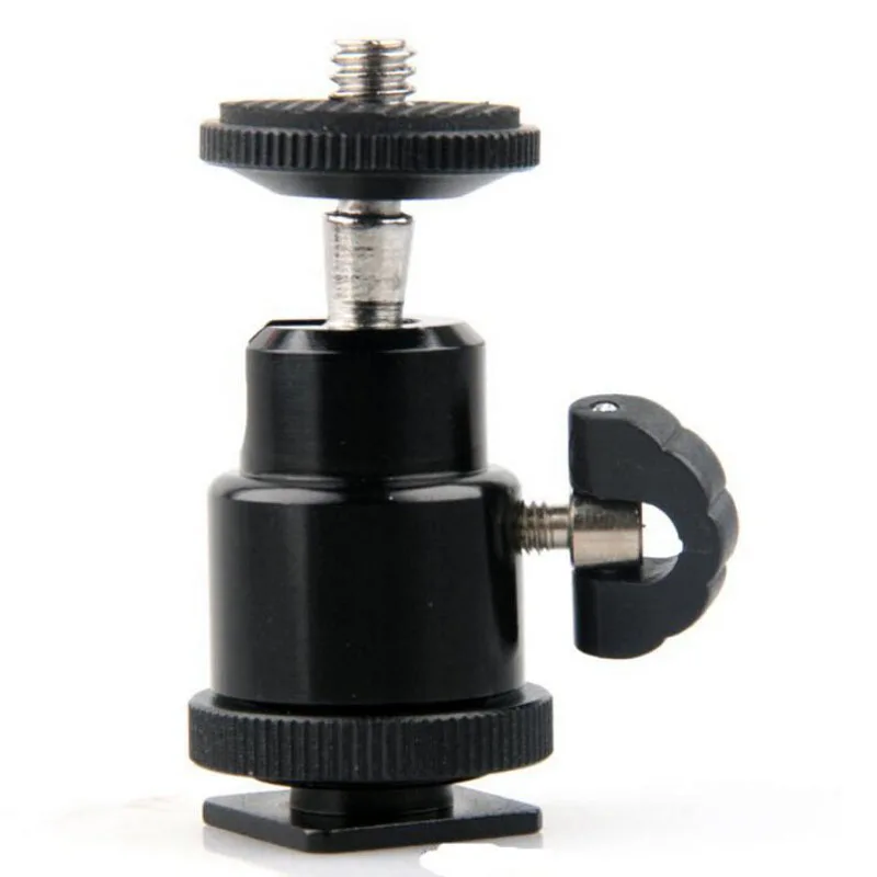 Регулируемый 1/4 винт держатель Штатив фиксированная подставка шаровая Головка с