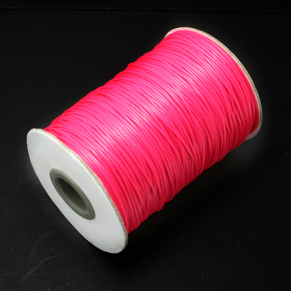 Лидер продаж новый шнур для бисероплетения с воском 1 мм 15 метров веревка из