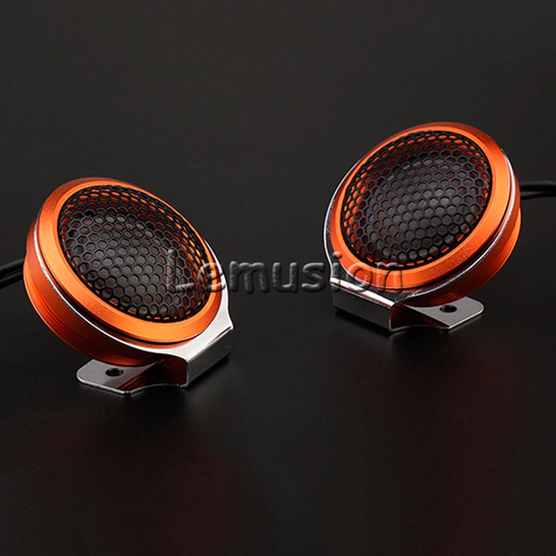 Автомобиль Стайлинг 1 пара модифицированный автомобиль аудио Динамик Шелковый