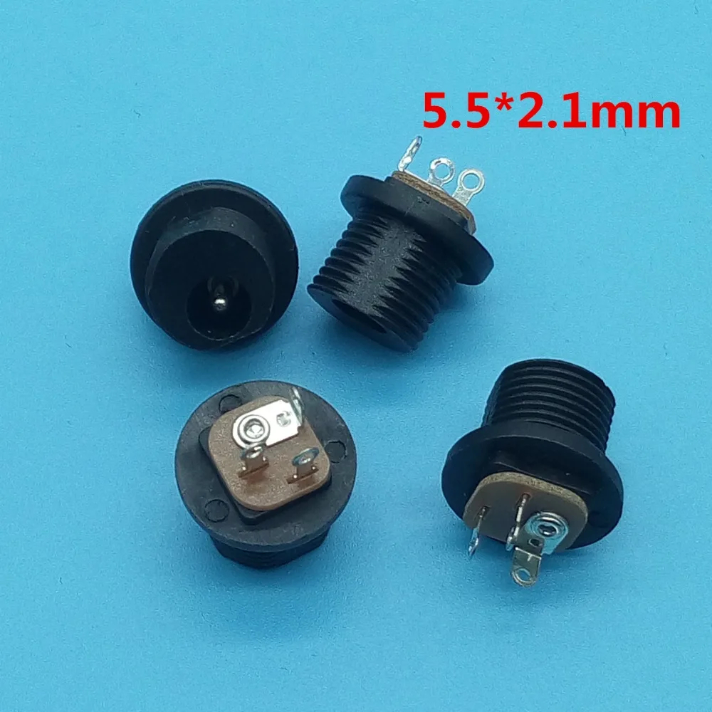 52 шт. DC022 DC022B DC005 DC012 DC021 5 5*2 5x2 1 мм комплект для монтажа на панель|set connector|socket