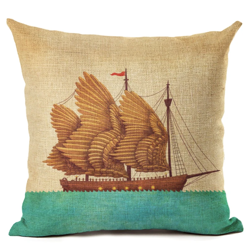 Наволочка с модным цифровым принтом для Кита и моря наволочка домашнего декора