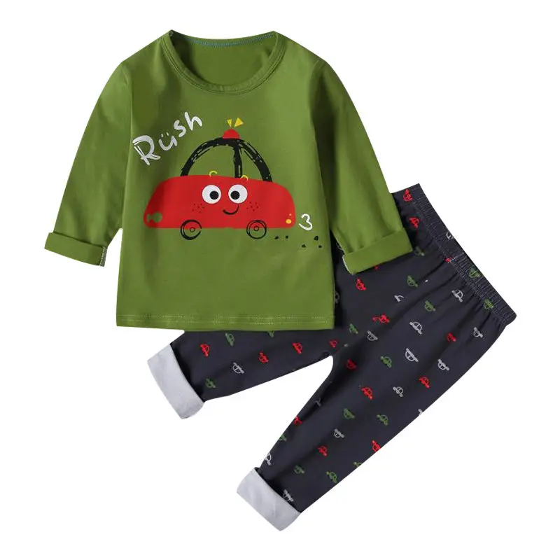 SAILEROAD/Высококачественный детский пижамный комплект с длинными рукавами Детская