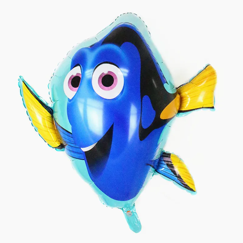 XXPWJ Бесплатная доставка Долли рыбы алюминиевая фольга шары Свадебные украшения