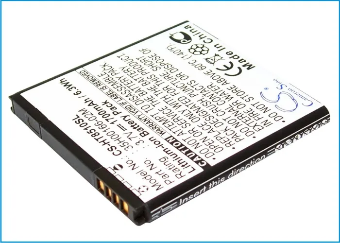 Высококачественный аккумулятор Cameron Sino 1700 мАч 35H00166 02M для HTC AMAZE 4G PH85110 Ruby T Mobile
