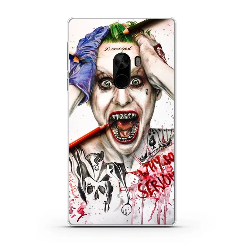 Xiaomi mi mix Case Silicon panda Painting Soft TPU Back Cover for 2 Phone fitted shell |