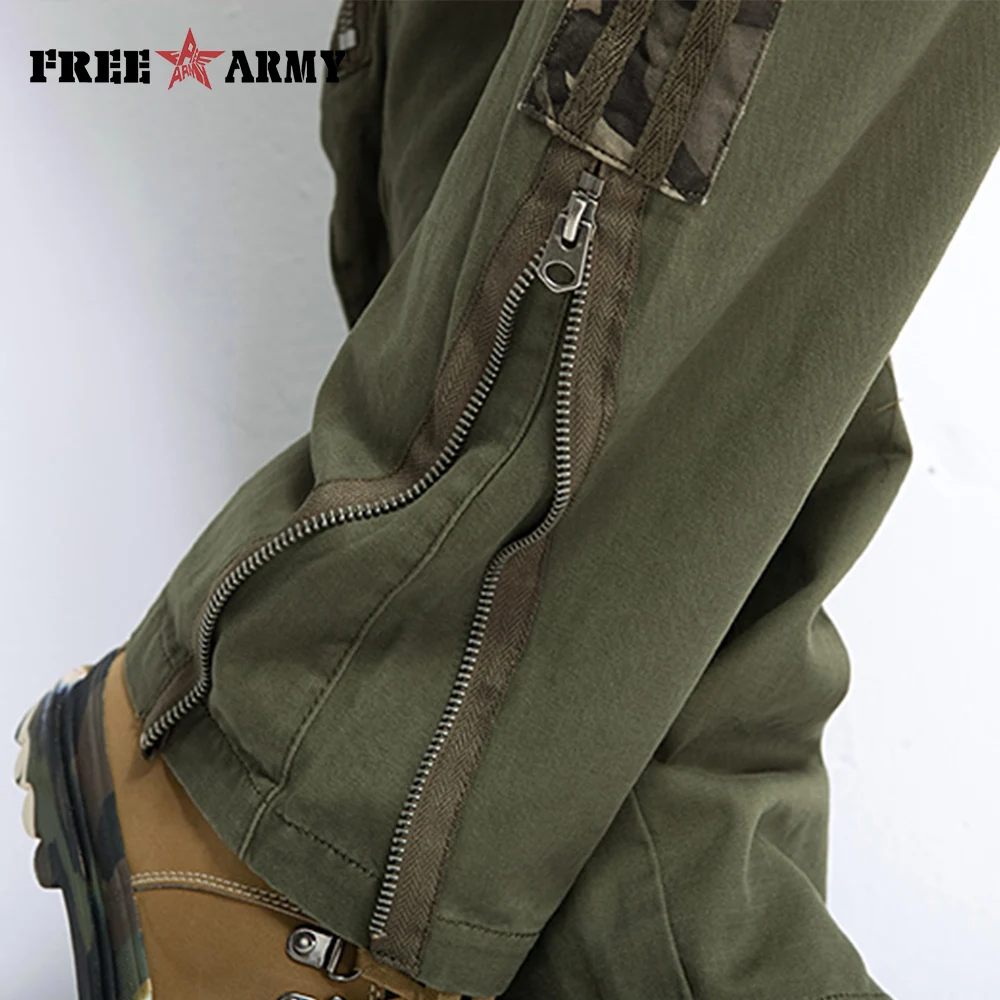

Brand Plus Size Unisex Cargo Pants Casual Pants Jogger Men Military Army Green Pants Camouflage Sweatpants Tactical Pants Khaki