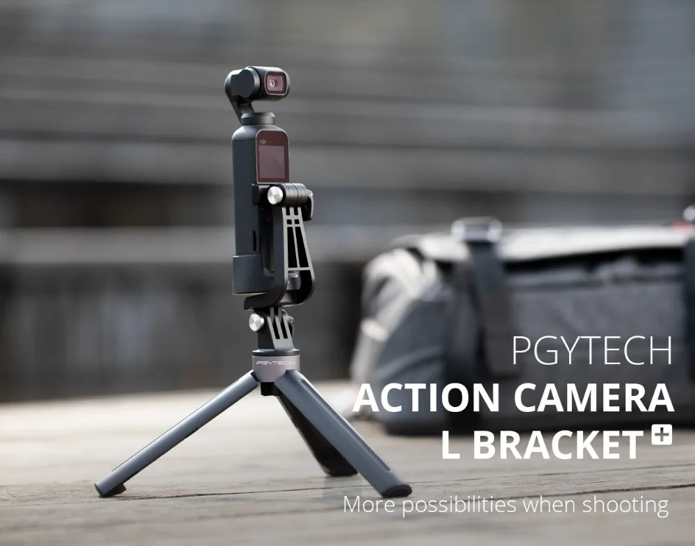 PGYTECH Action camera L кронштейн+ для OSMO POCKET Expansion Pole аксессуары для штатива