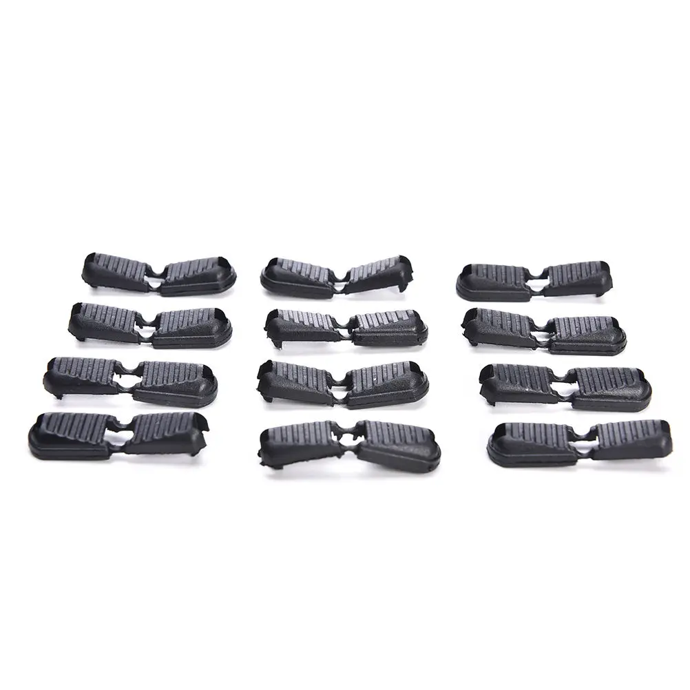 

20 Pcs/lot Ends Zipper Lock Zip Clip Buckle Black For Paracord Accessories/ Backpack/Clothing Bags Accessories Wholesale