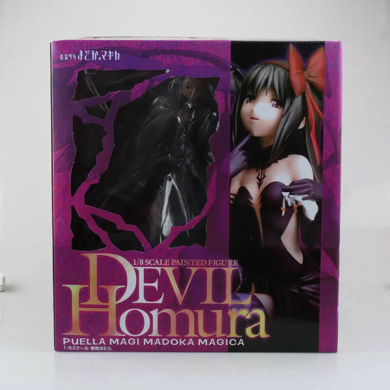 Новинка аниме Puella Magi Madoka Magica Homura Akemi ПВХ фигурка 24 см японское аниме фигурка модель игрушки коллекционные игрушки подарок
