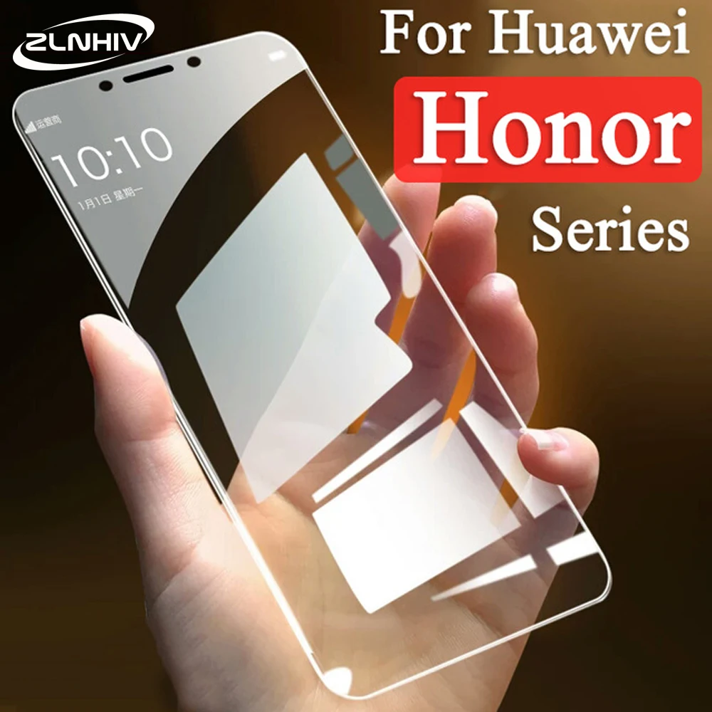 Zlnвич для huawei honor 8 lite Защитное стекло play view note 10 9 8X max pro защита экрана телефона